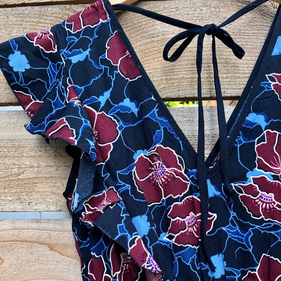 🎀🎉HP!!🎉🎀 Band of Gypsies floral jumpsuit - Picture 5 of 6